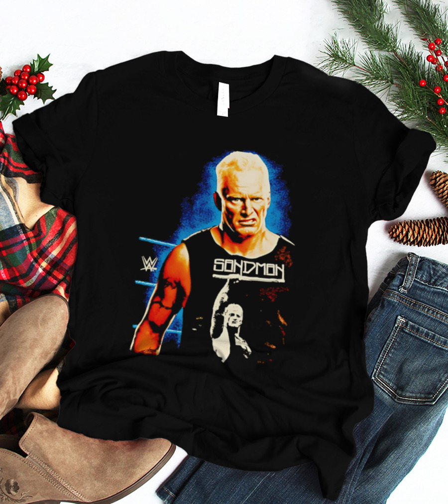 Wrestling Icon Sandman WWE Hardcore Legend T-Shirt
