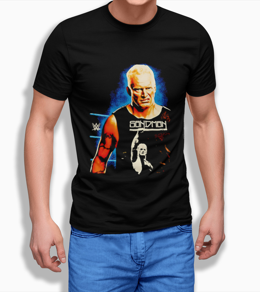 Wrestling Icon Sandman WWE Hardcore Legend T-Shirt