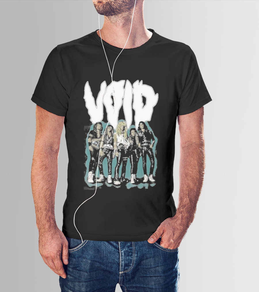 Void 2026 Tour Band Illustration Music Concert Merch T-Shirt