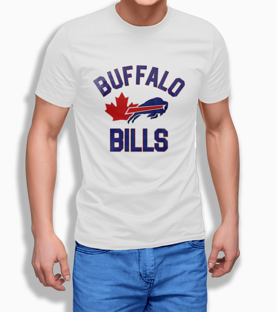 Buffalo Bills Maple Leafs Mafia Canada Collaboration T-Shirt