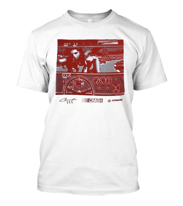 Charli XCX Konami Retro Video Game Racer Speed Aesthetic T-Shirt