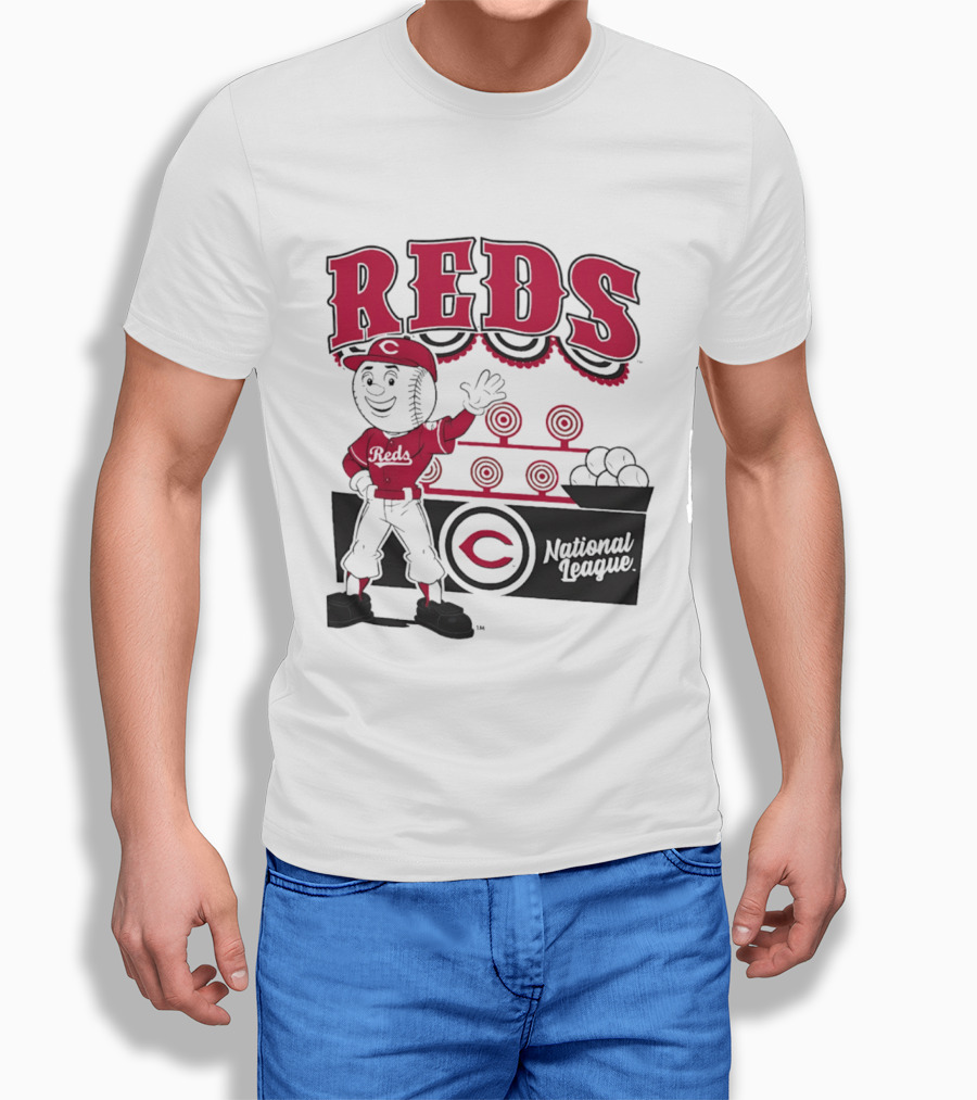 Cincinnati Reds 2026 Step Back Up National League Baseball T-Shirt