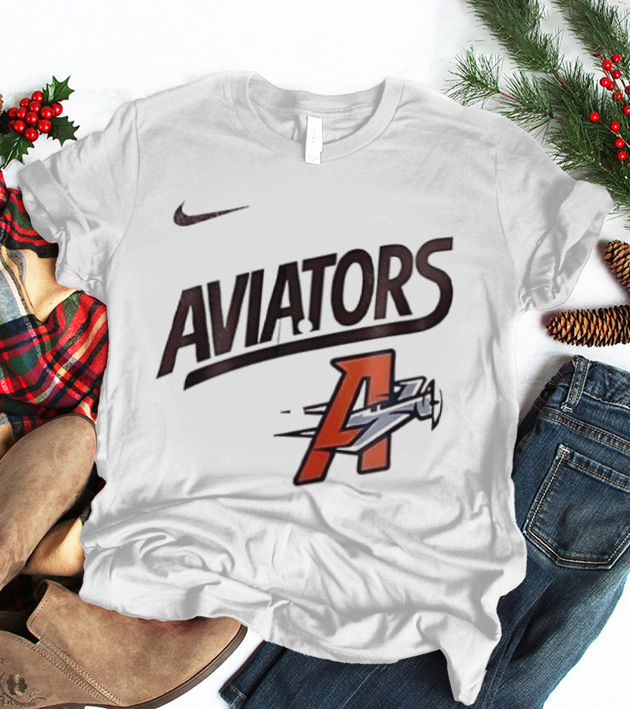 Nike Las Vegas Aviators A Logo Nike Swoosh T-Shirt