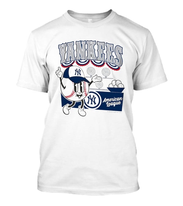 Yankees New York MLB 2026 Step Back Up American League T-Shirt