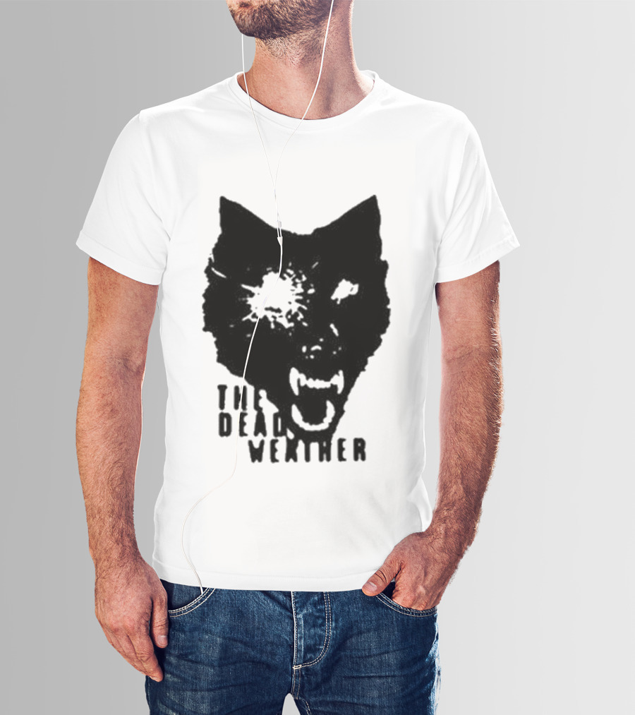 The Dead Weather Wolf Head T-Shirt