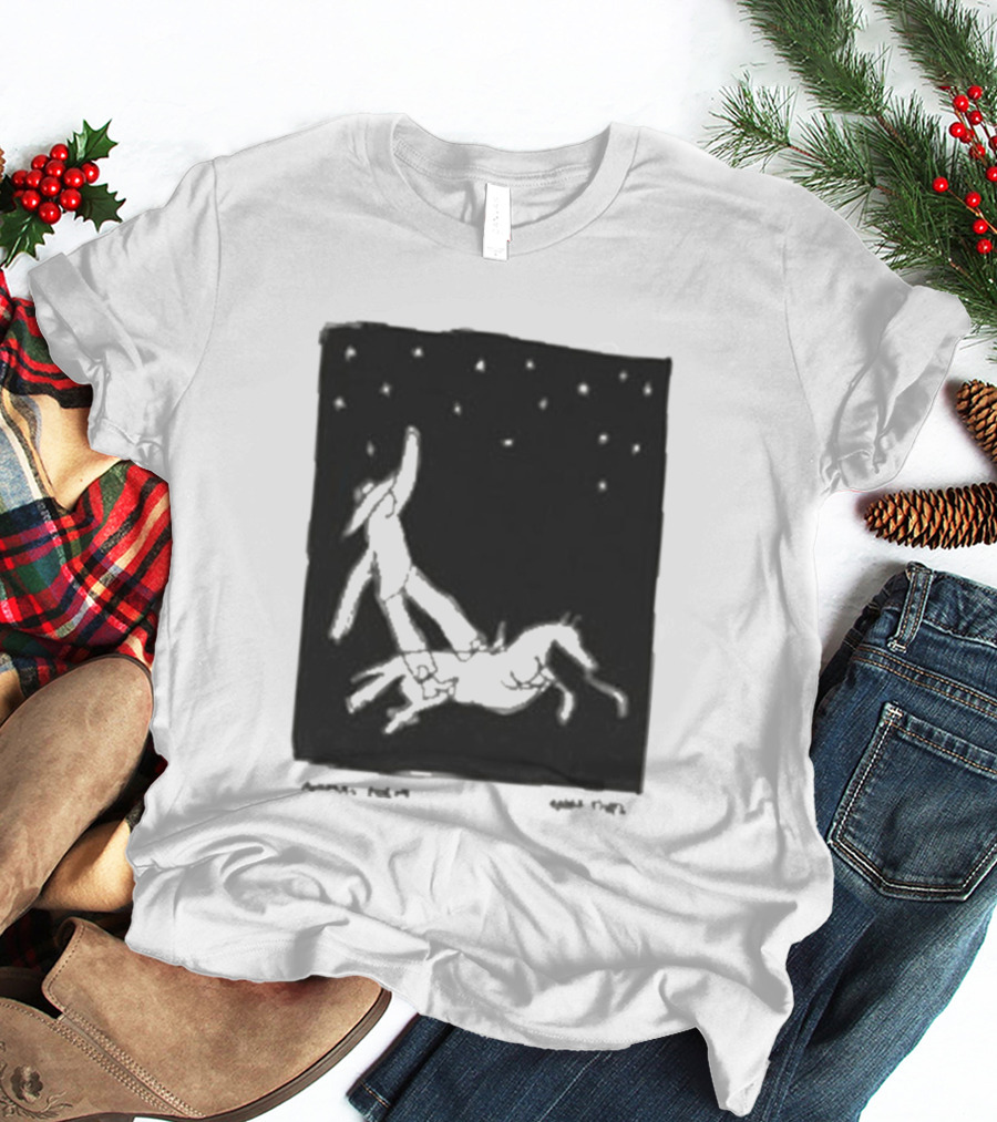 Anna Tivel Cowboy Under Starry Night T-Shirt