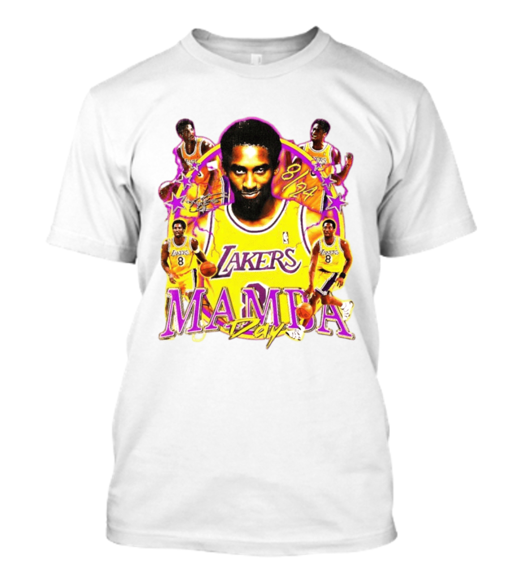 Mamba Day Kobe Bryant 8 24 Los Angeles Lakers NBA T-Shirt