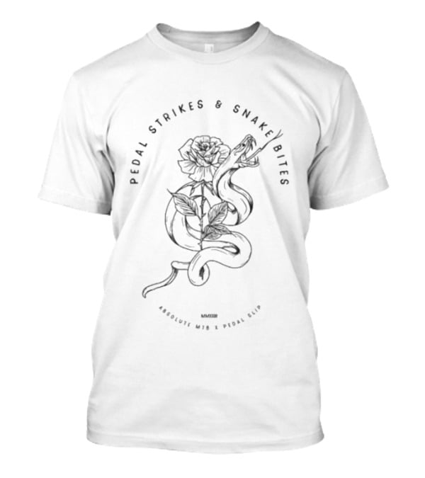 Pedal Strikes Snake Bites Absolute MTB Pedal Grip T-Shirt