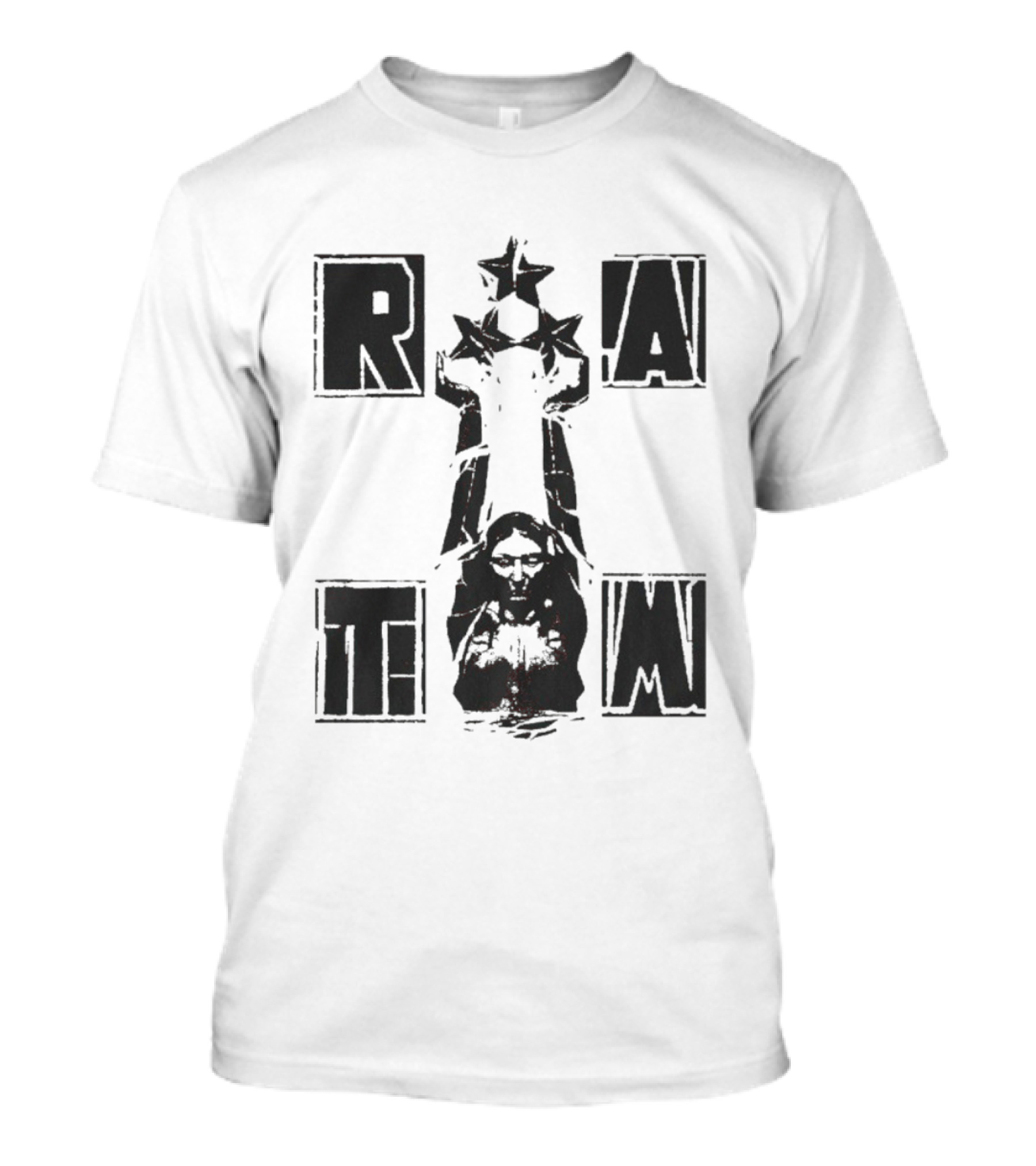 Rage Against The Machine RATM Stars Stencil T-Shirt
