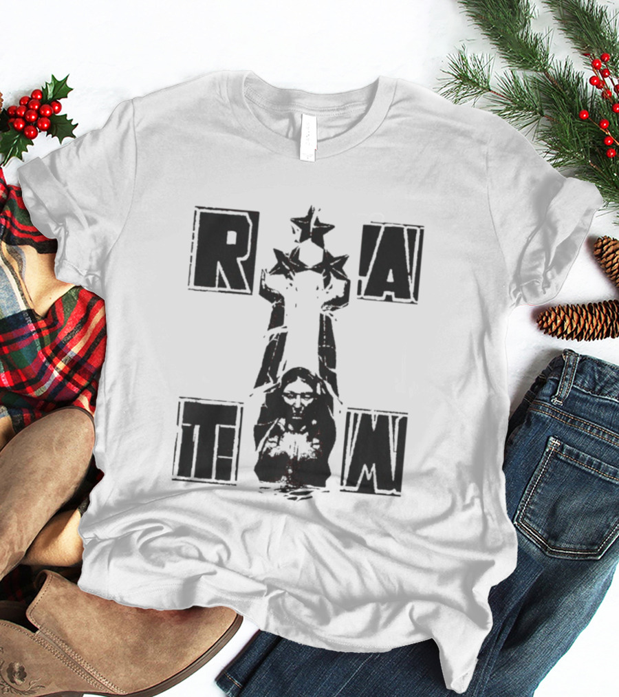 Rage Against The Machine RATM Stars Stencil T-Shirt