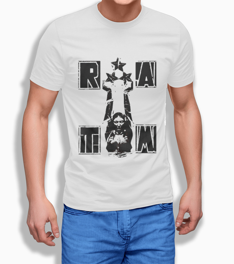 Rage Against The Machine RATM Stars Stencil T-Shirt