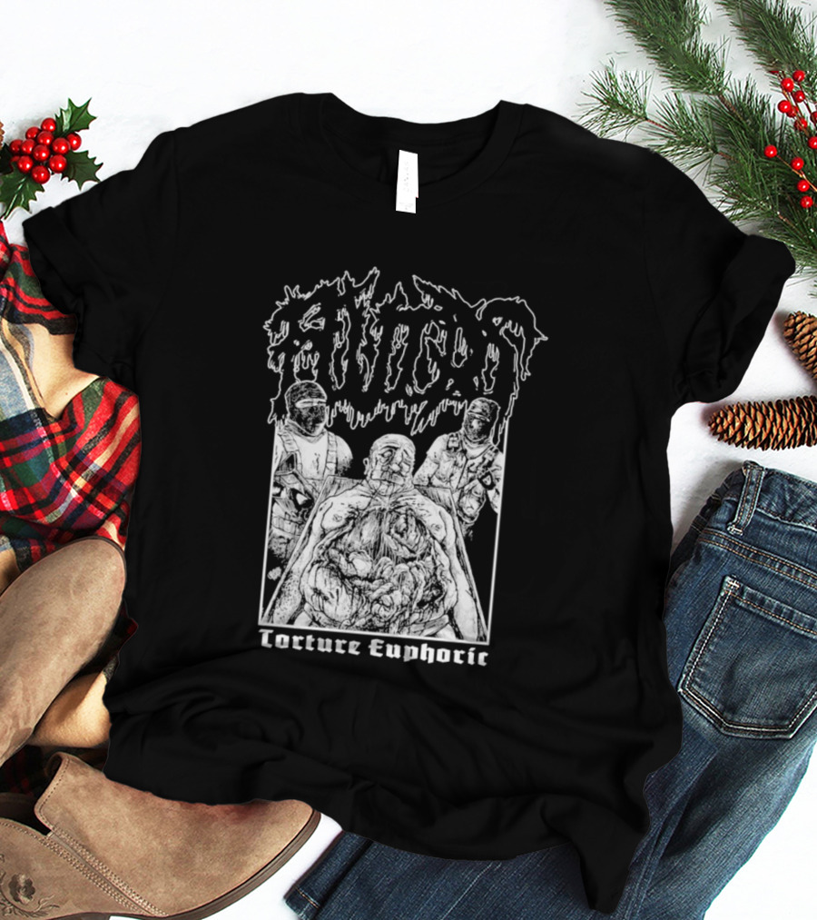 Fluids Torture Euphoric Gruesome Horror Fantasy T-Shirt
