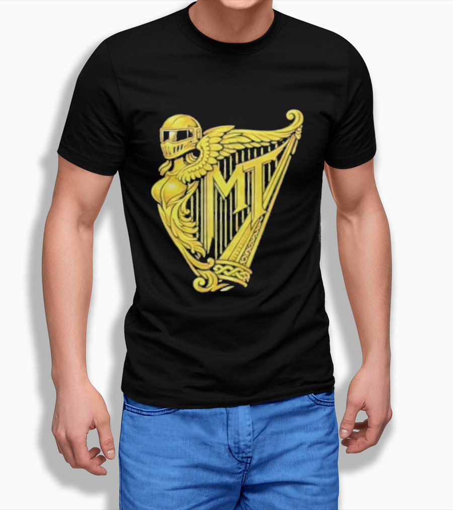 Murder Town USA MT Harp Winged Helmet T-Shirt