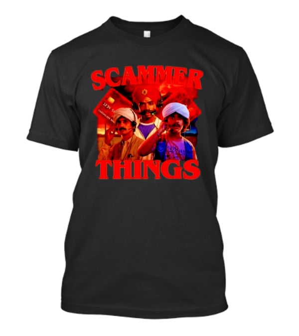Scammer Things Credit Card Call Center T-Shirt