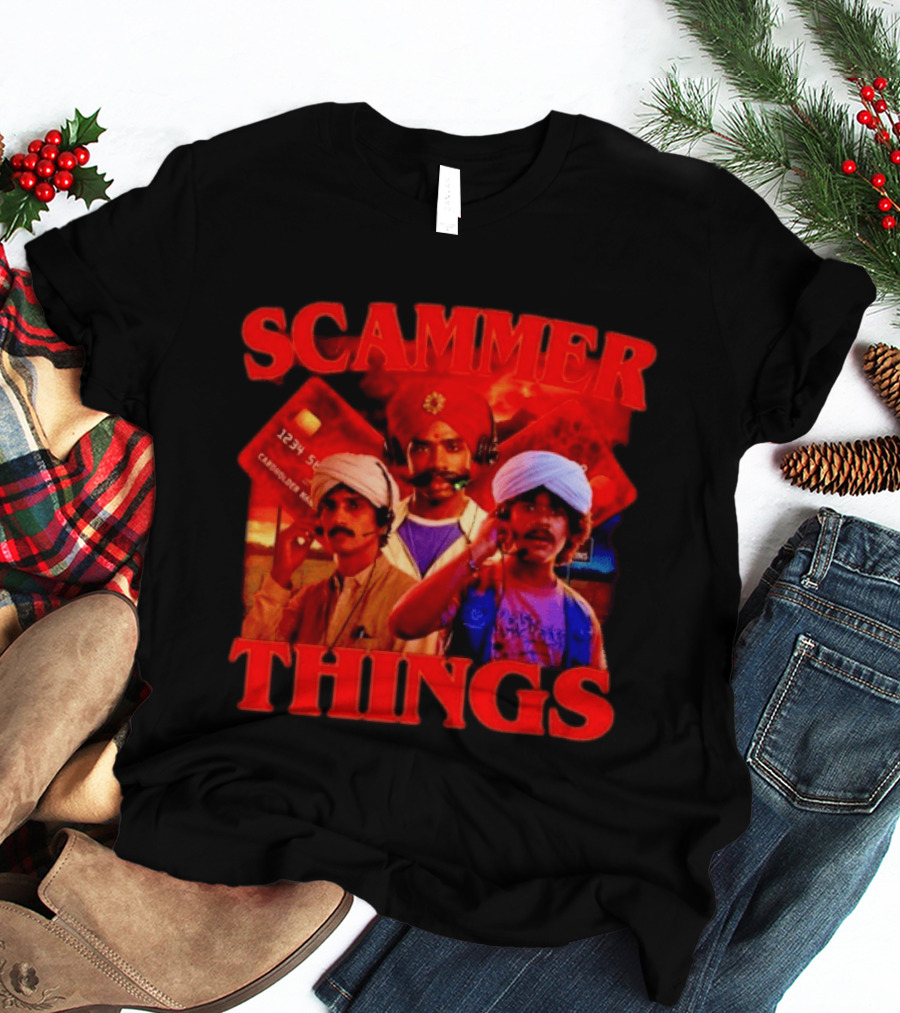 Scammer Things Credit Card Call Center T-Shirt