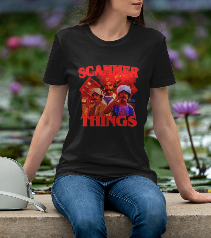 Scammer Things Credit Card Call Center T-Shirt