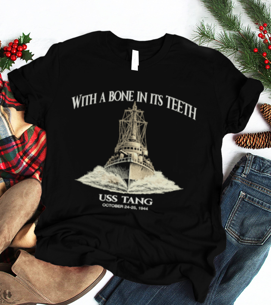 USS Tang With A Bone In Its Teeth October 24 1944 T-Shirt