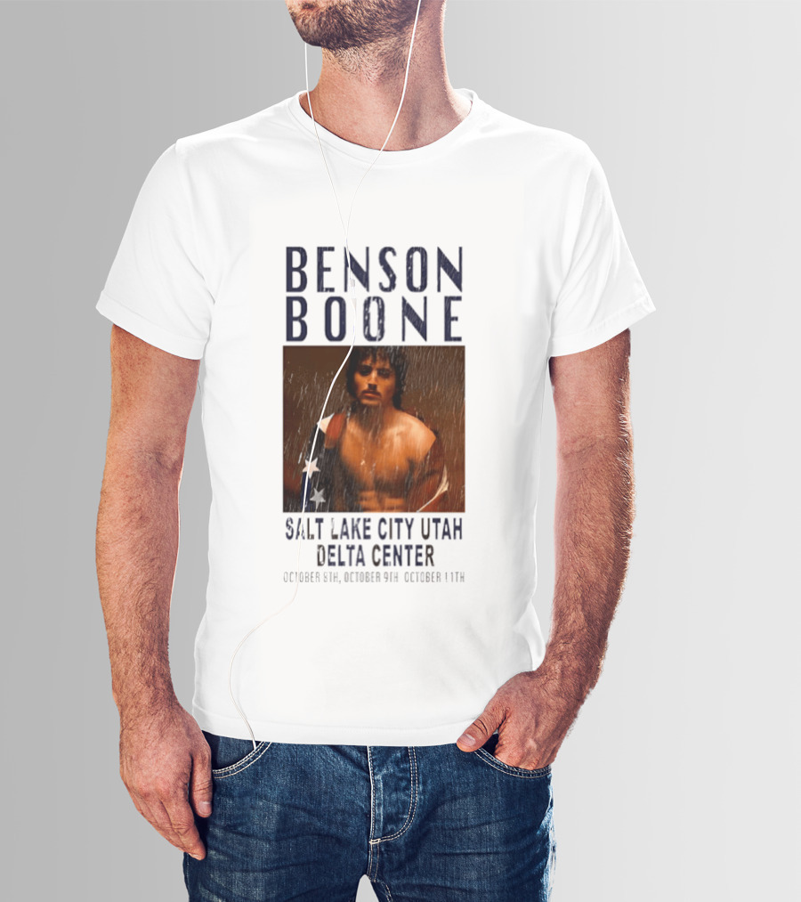 Benson Boone Salt Lake City Utah Delta Center October 8th 9th 11th T-Shirt