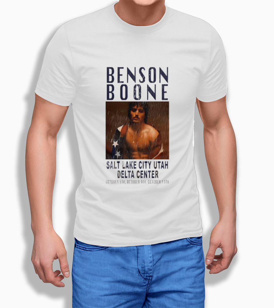Benson Boone Salt Lake City Utah Delta Center October 8th 9th 11th T-Shirt