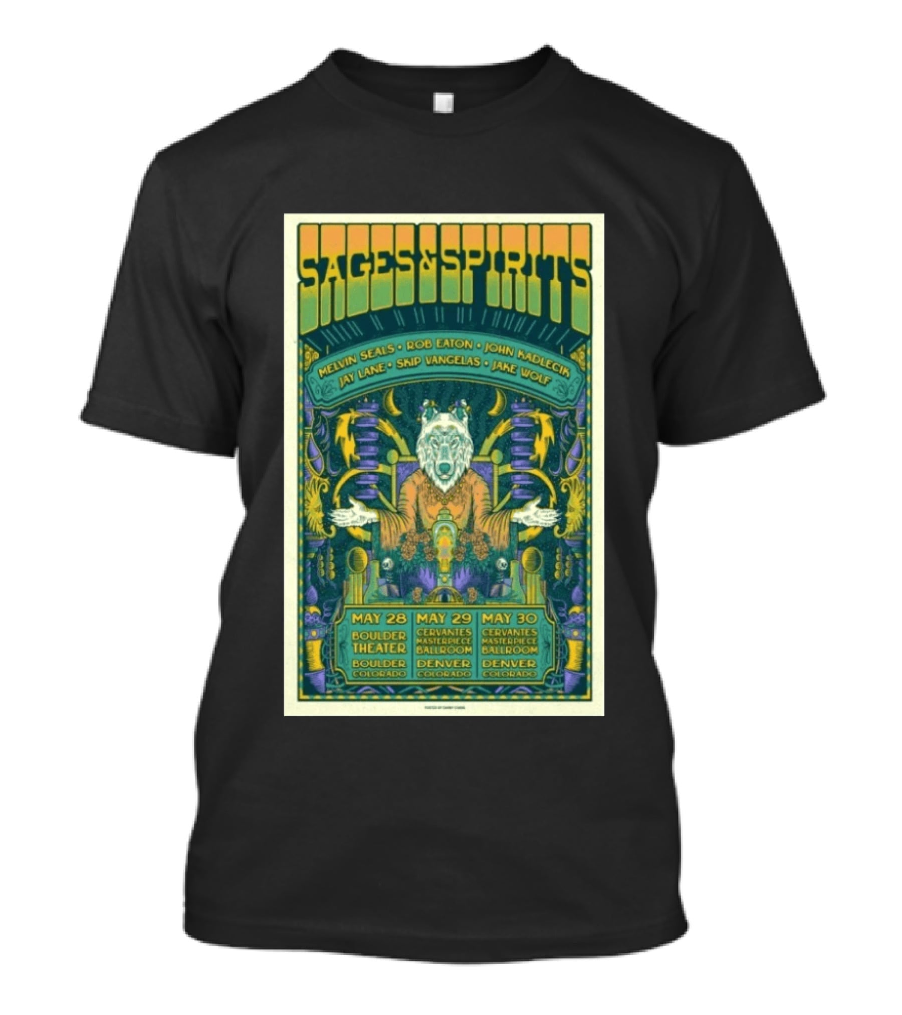 Sages And Spirits In Boulder Cl May 28 2026 T-Shirt