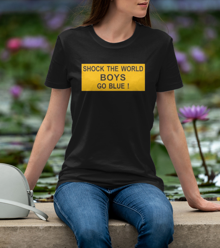 Shock The World Boys Go Blue T-Shirt