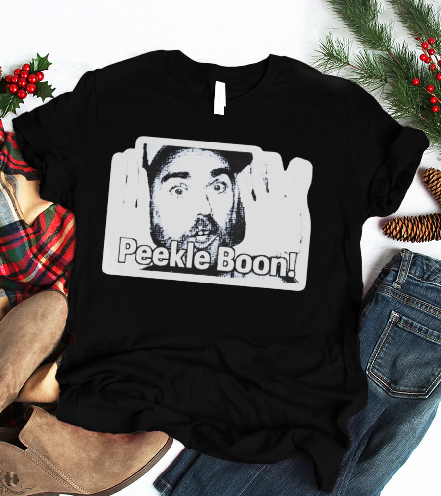Tavin Dillard Peekle Boon Funny Expression T-Shirt