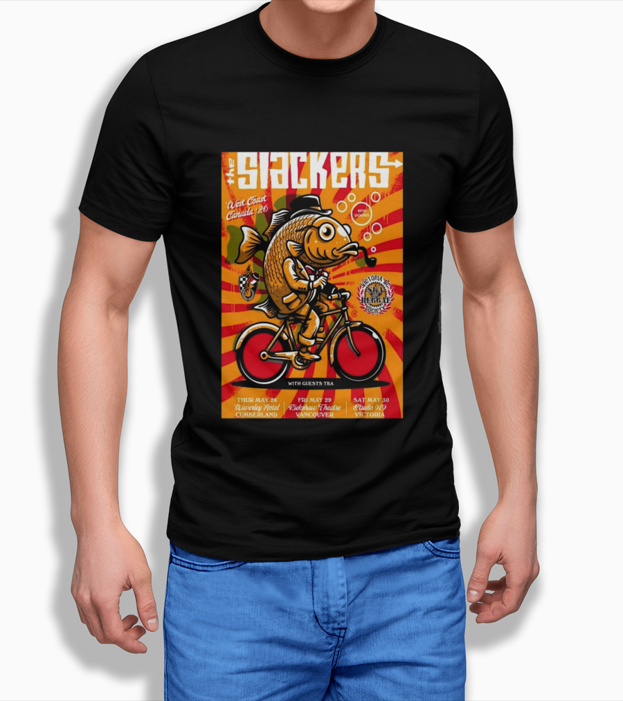 The Slackers West Coast Canada Tour 2026 Victoria Ska And Reggae Society With Guests TBA T-Shirt