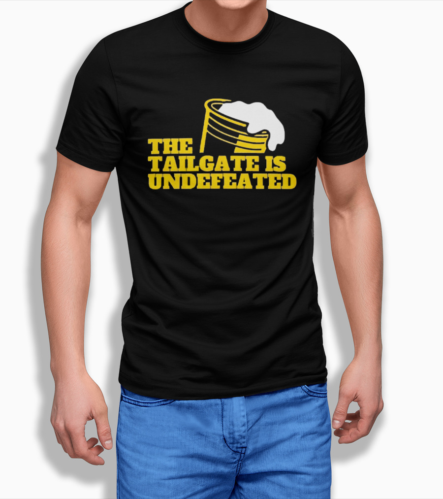 The Tailgate Is Undefeated Michigan Wolverines Football T-Shirt
