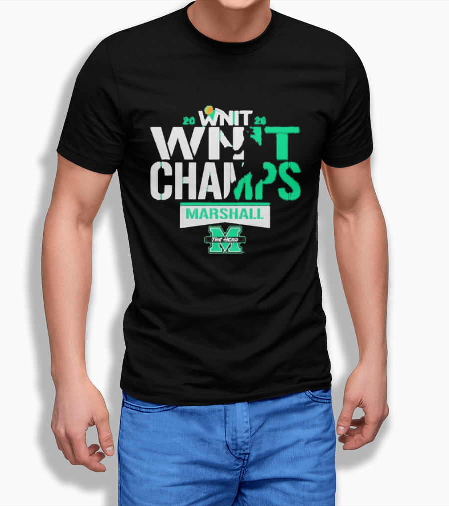 Marshall Thundering Herd 2026 WNIT Champs T-Shirt
