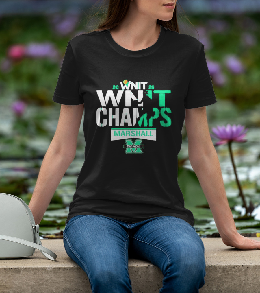 Marshall Thundering Herd 2026 WNIT Champs T-Shirt