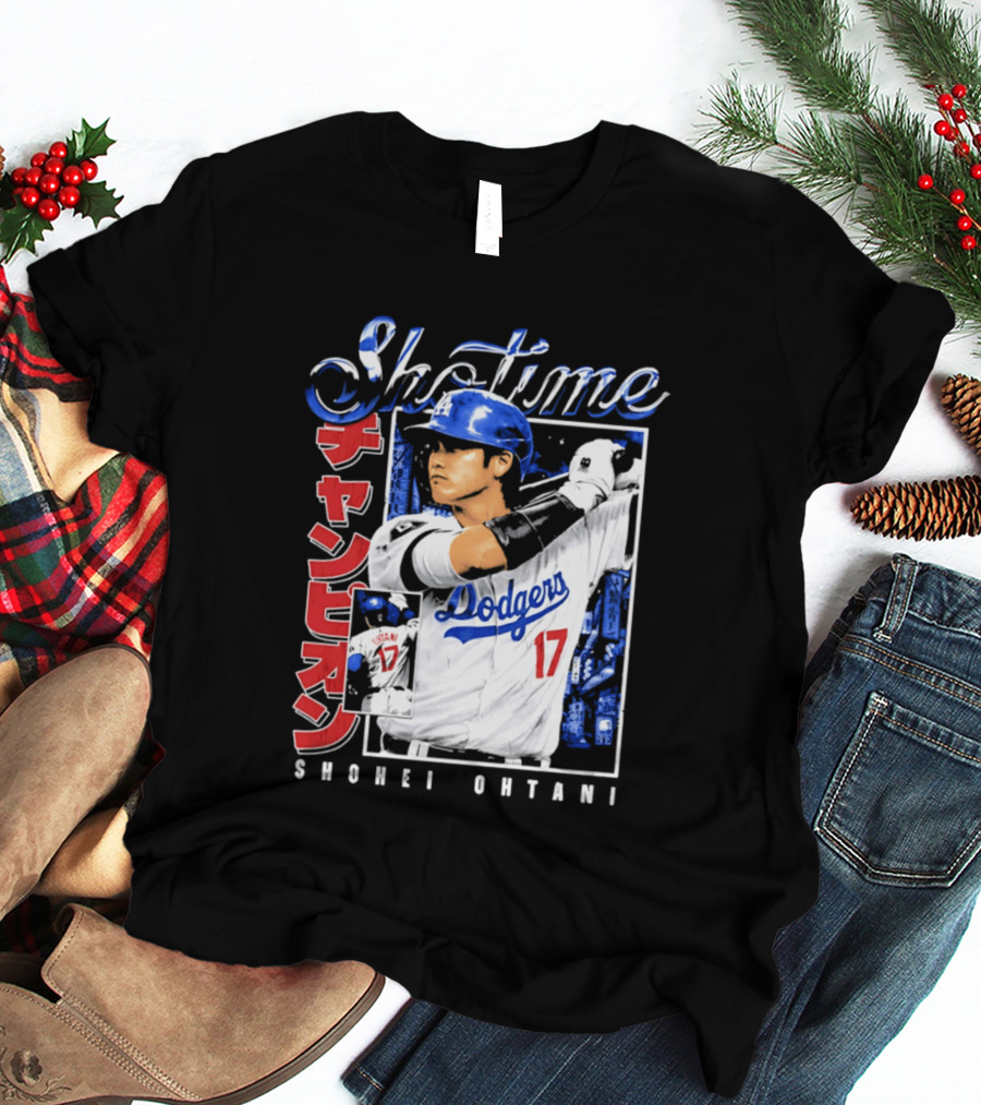 Showtime Shohei Ohtani Dodgers Champion 2026 T-Shirt