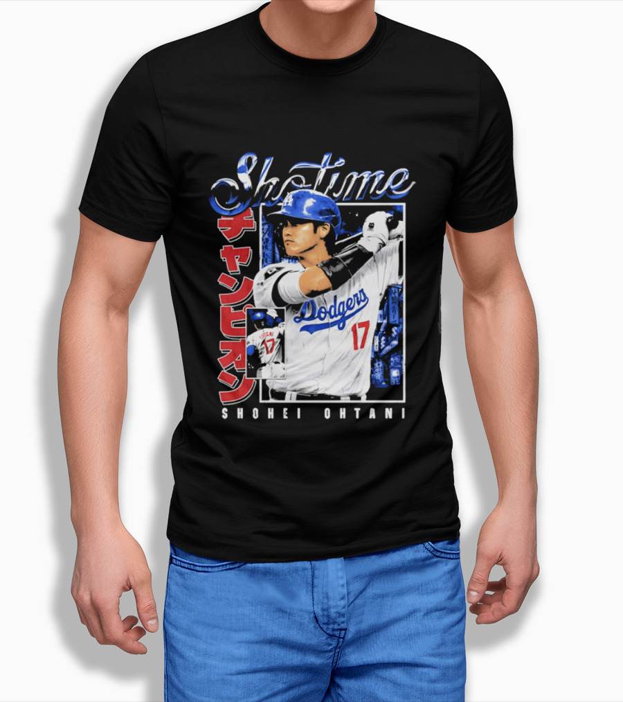 Showtime Shohei Ohtani Dodgers Champion 2026 T-Shirt