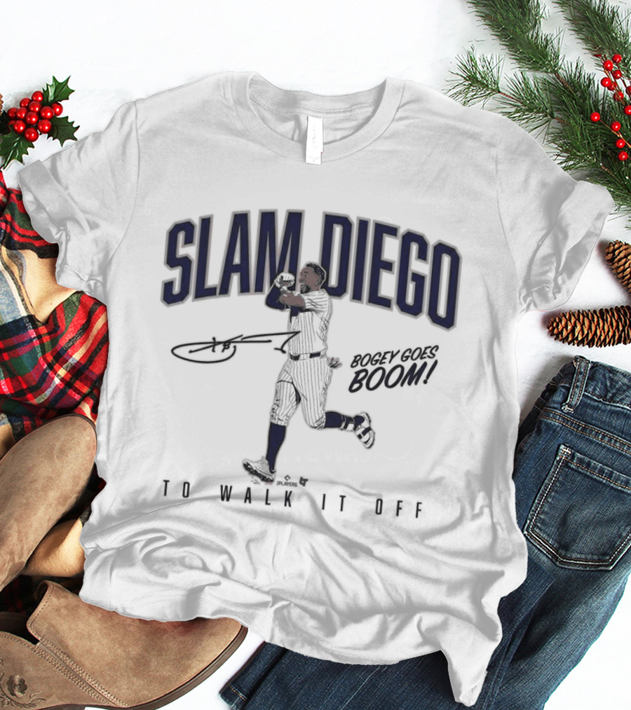 Slam Diego Bogey Boom To Walk It Off T-Shirt