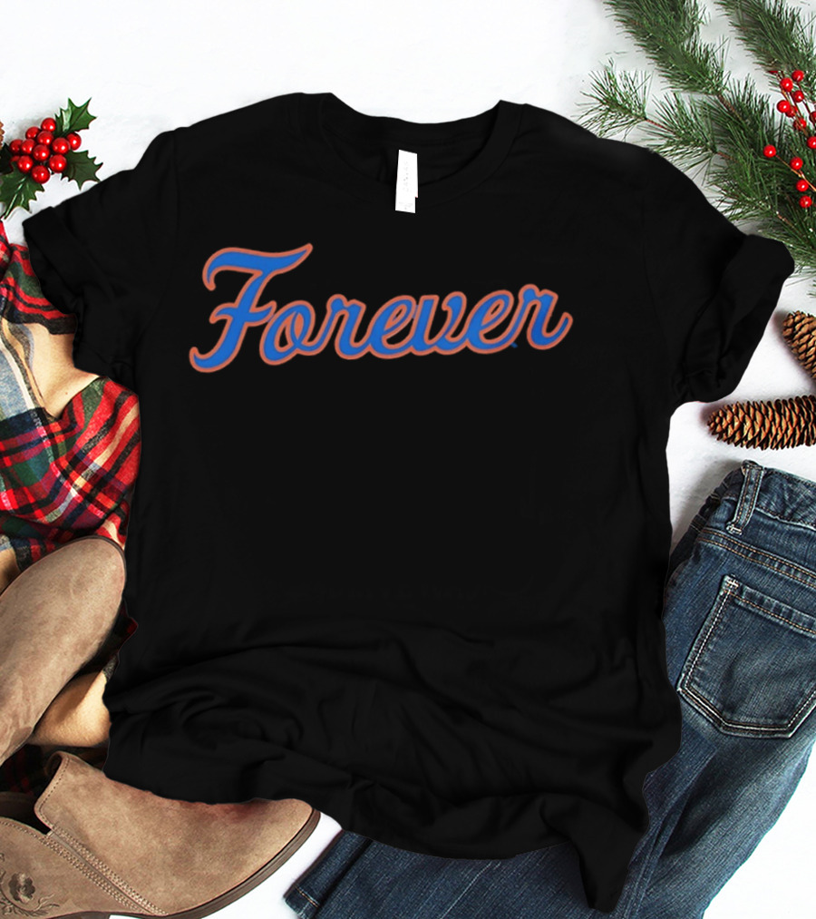 New York Mets Forever '26 Baseball Club Fan Gear T-Shirt