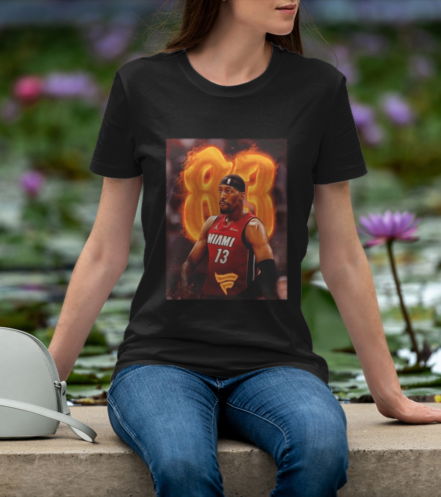Bam Adebayo Miami 83 Points NBA 13 Basketball Heat T-Shirt