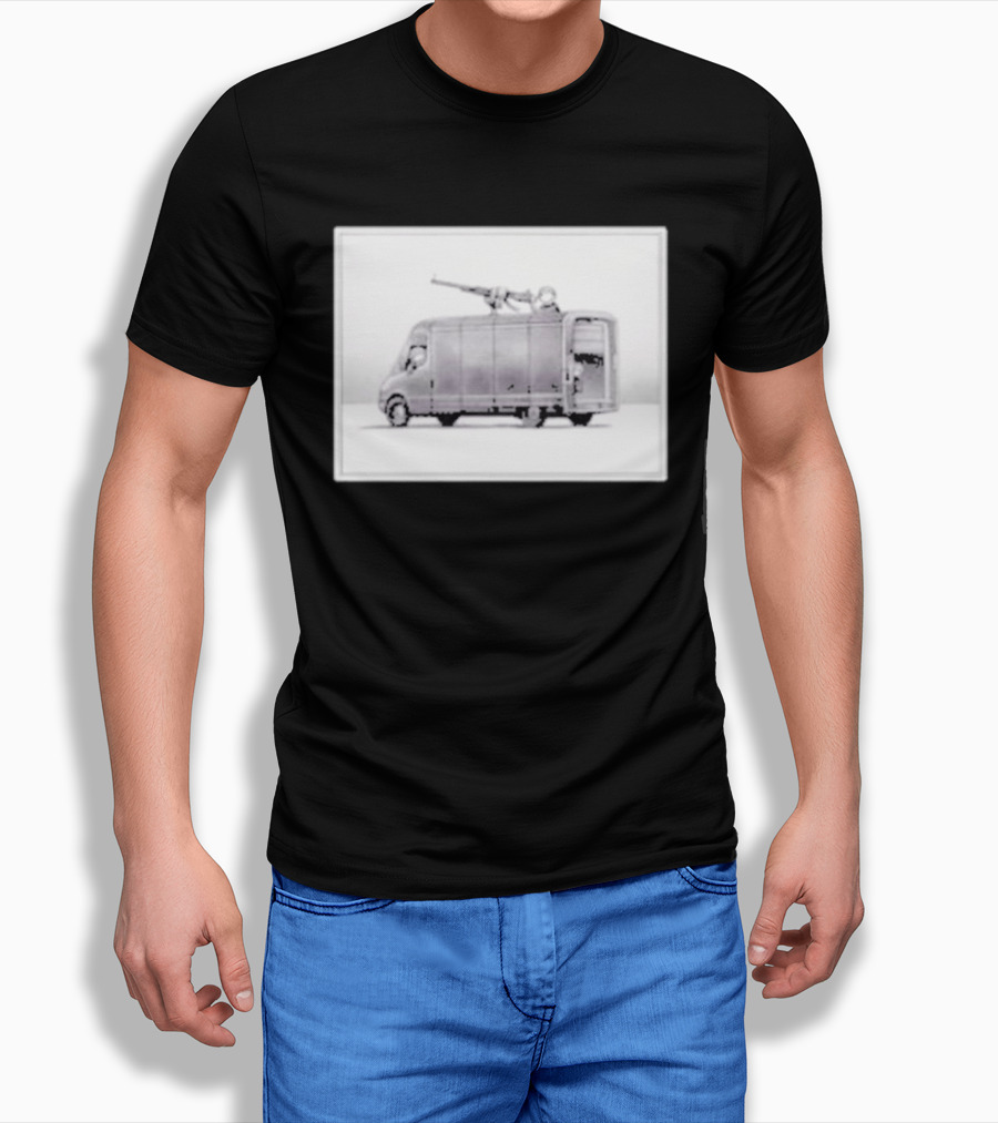 Boldy James Manhunt Banksy Inspired Armored Truck Scene T-Shirt