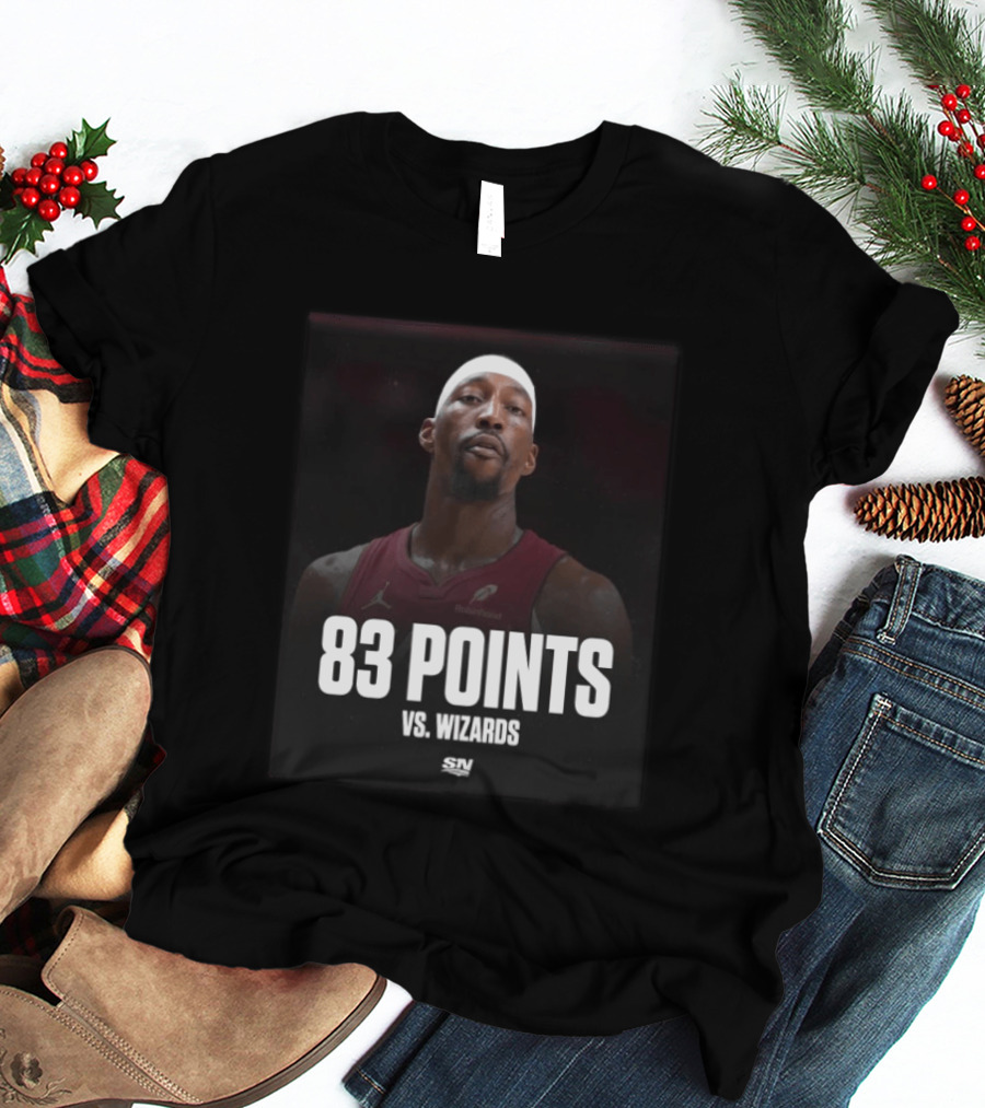 Bam Adebayo 83 Points Vs Wizards SN Sports Raptors T-Shirt