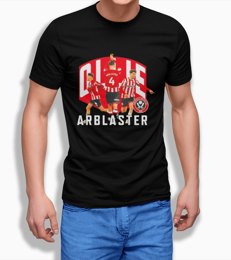 Ollie Arblaster 4 Sheffield United FC Player 1867 T-Shirt