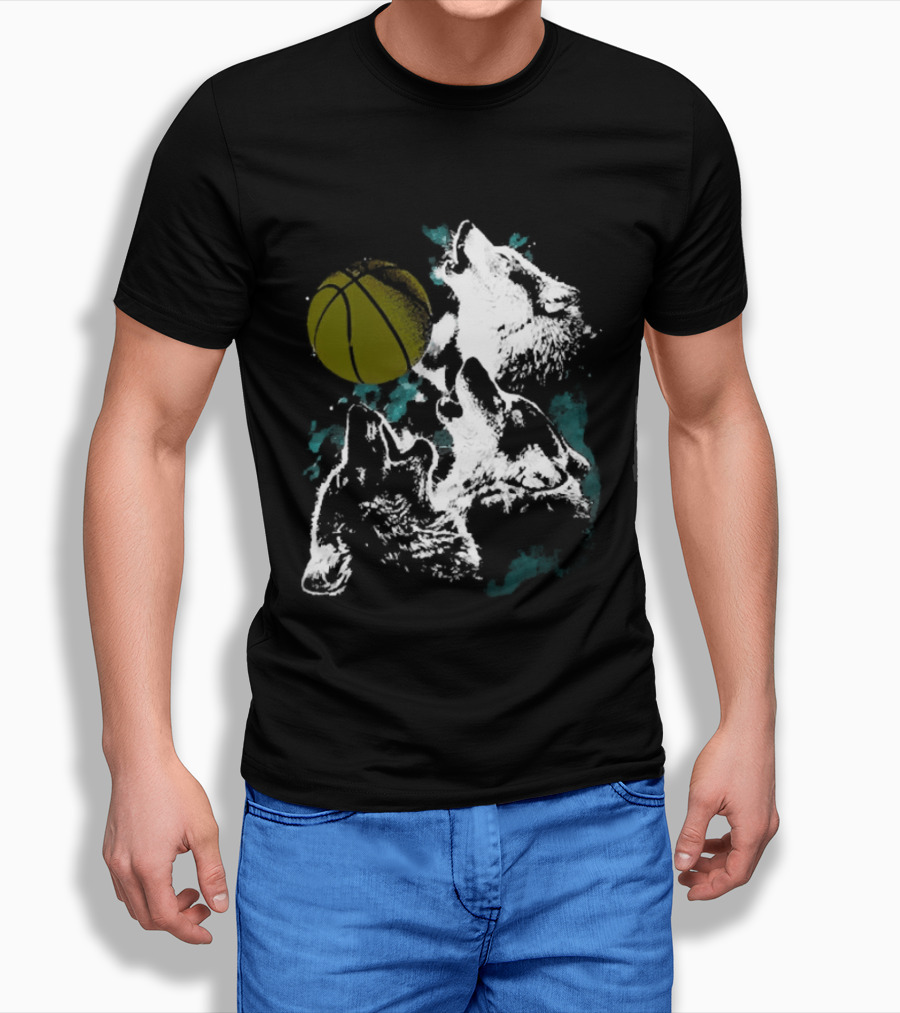 Pack Wolf 2026 Basketball For Sale Free Shipping T-Shirt