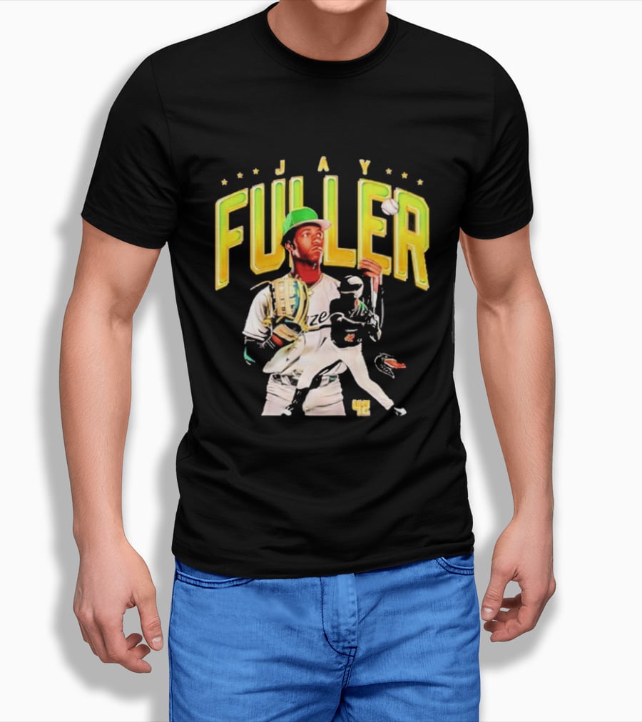 Jay Fuller UAB Baseball Player NCAA Collage With Catcher And Batter T-Shirt