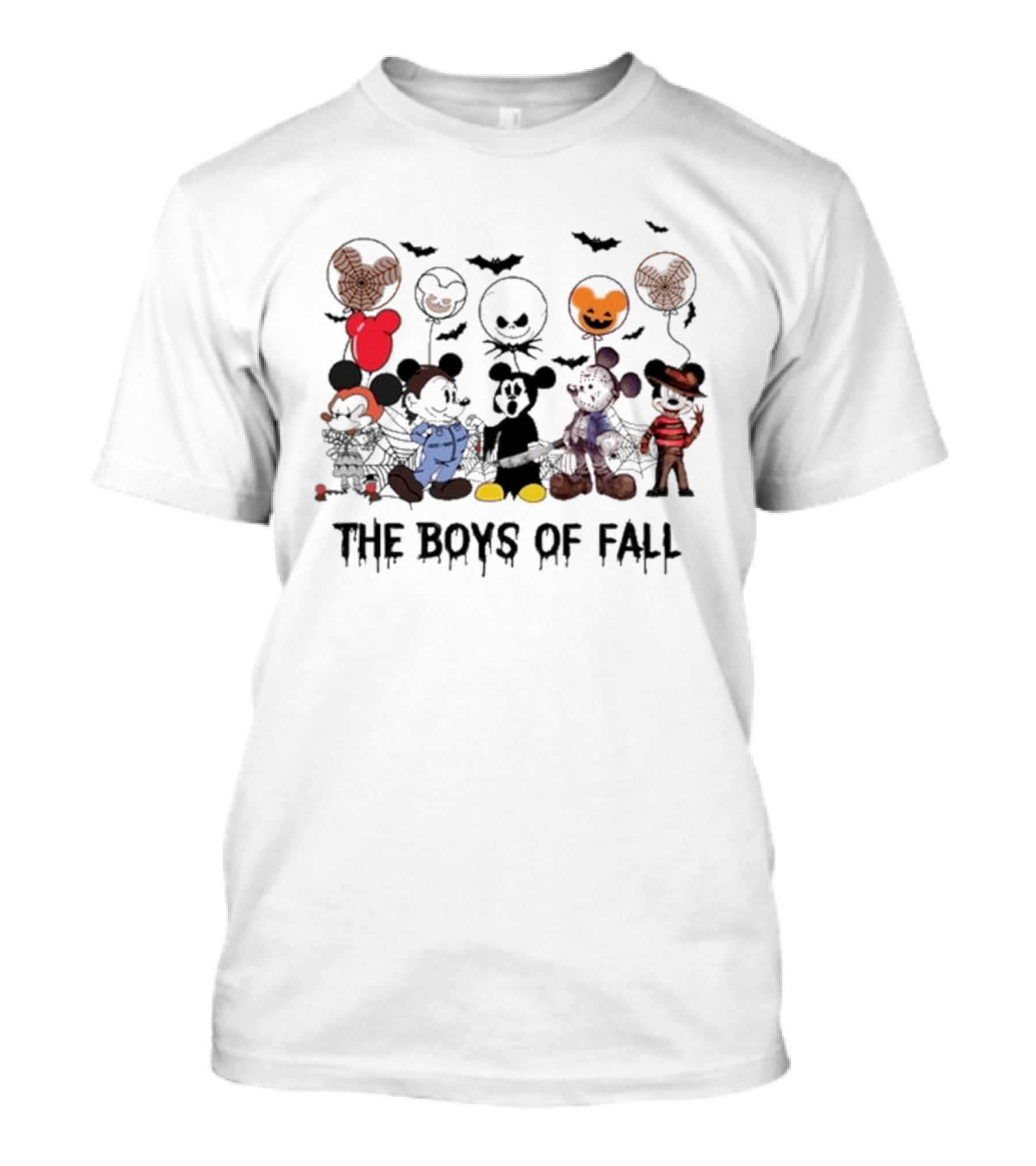 Mickey Mouse Walt Disney Halloween The Boys Of Fall 2024 T-Shirt