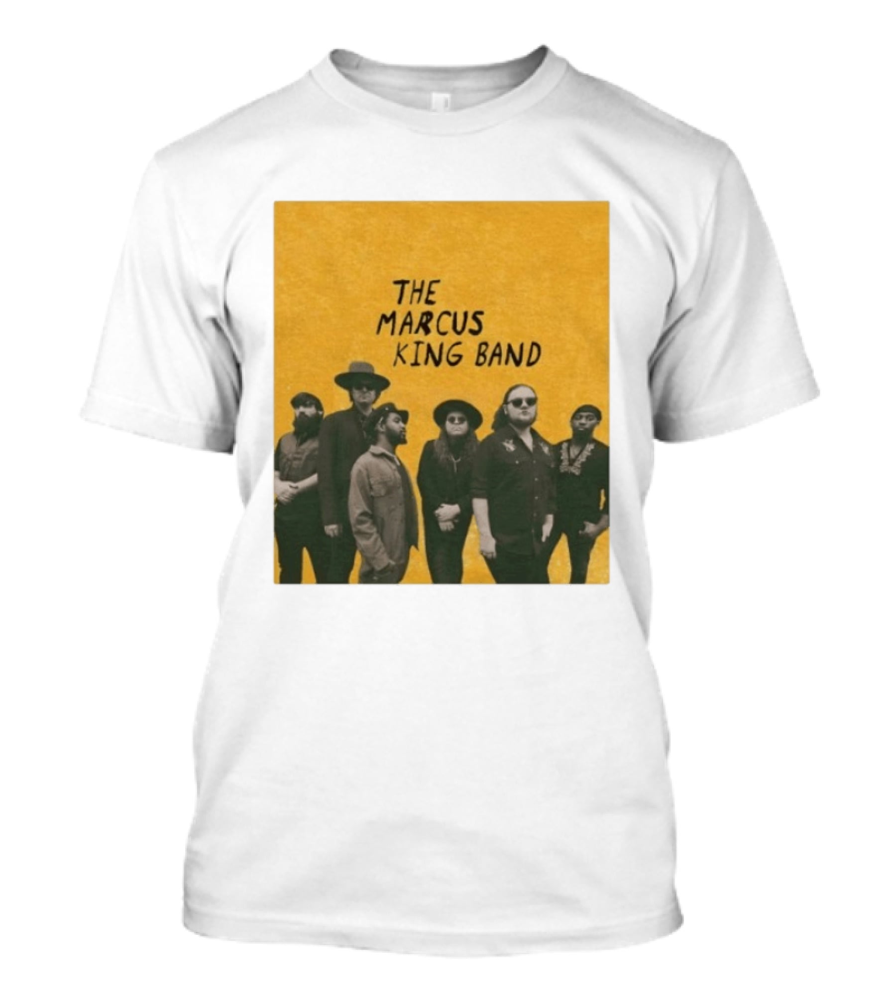 The Marcus King Band Vintage American Tour Group Photo T-Shirt
