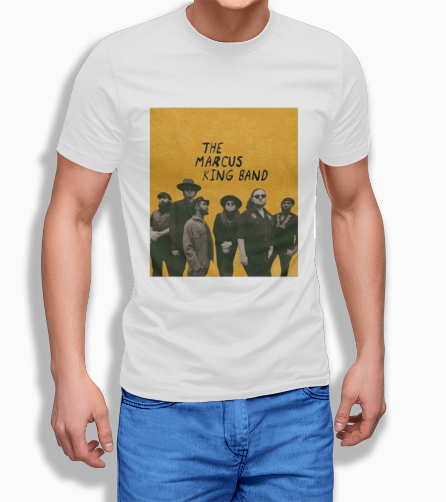 The Marcus King Band Vintage American Tour Group Photo T-Shirt
