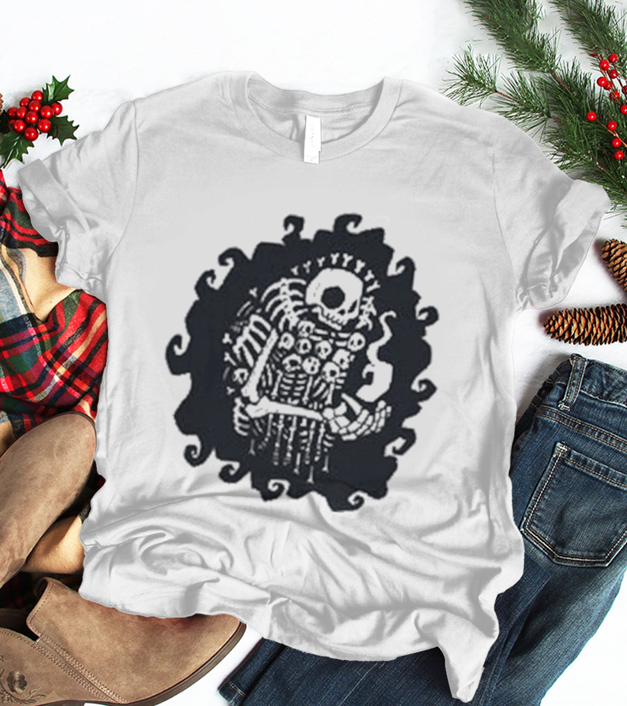 First Of The Dead Celestigail Intricate Skeleton Monster T-Shirt