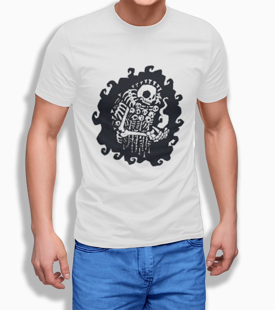First Of The Dead Celestigail Intricate Skeleton Monster T-Shirt