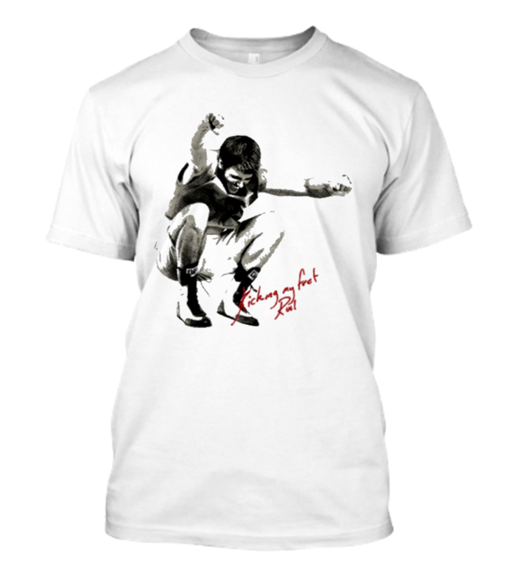 Ruel Kicking My Feet Dynamic Pose T-Shirt