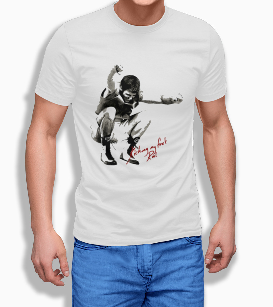 Ruel Kicking My Feet Dynamic Pose T-Shirt