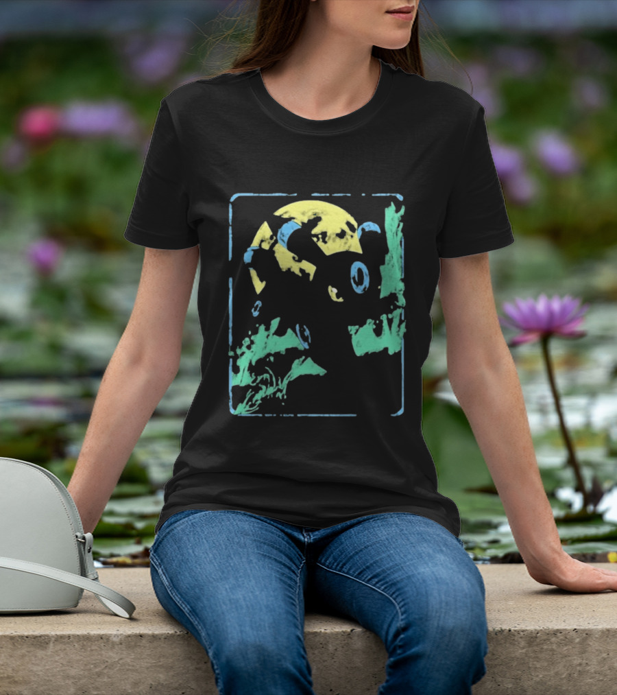 8thwndr Moonbreon Neon Lunar Creature T-Shirt