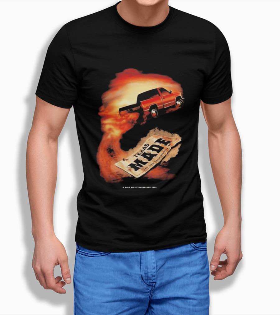 Dios Did It Ourselves Texas Made Truck Puro Texas T-Shirt