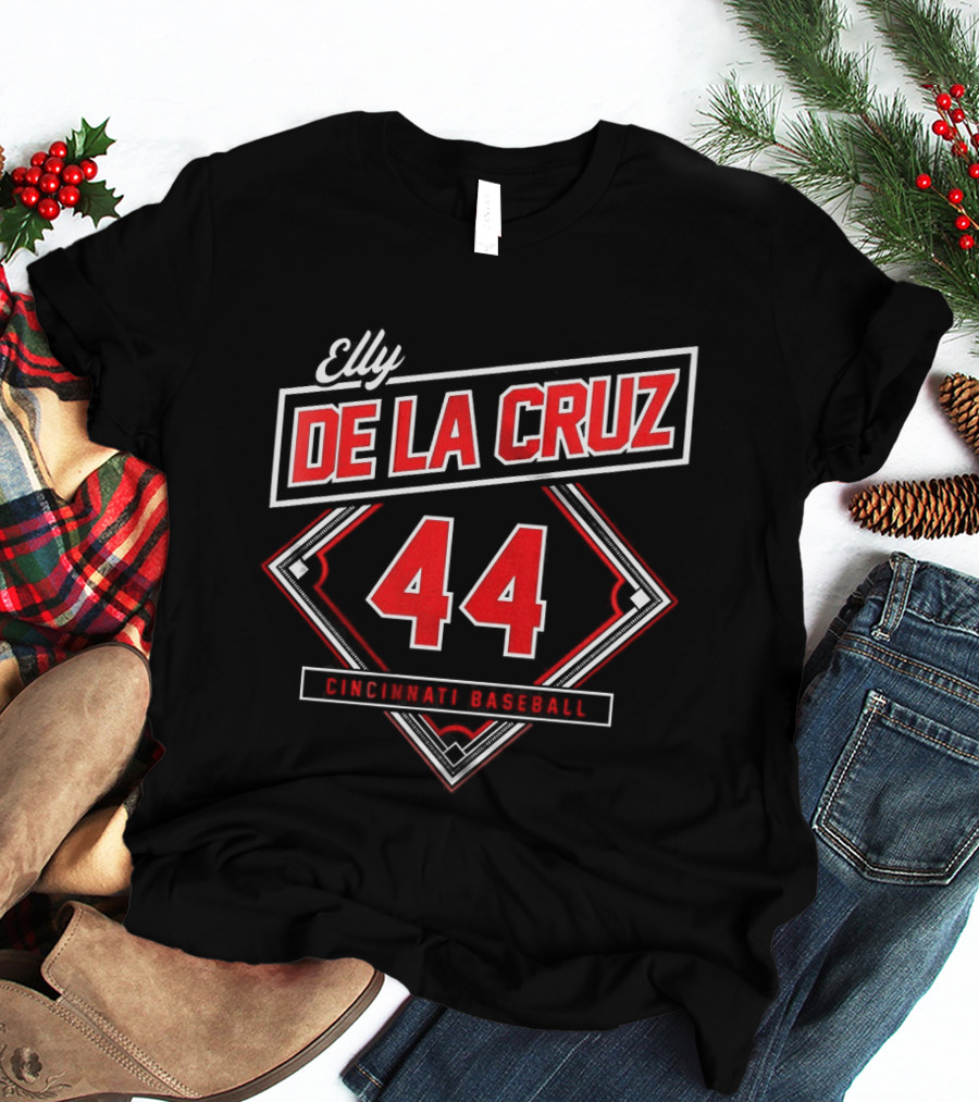 Elly De La Cruz 44 Cincinnati Baseball T-Shirt